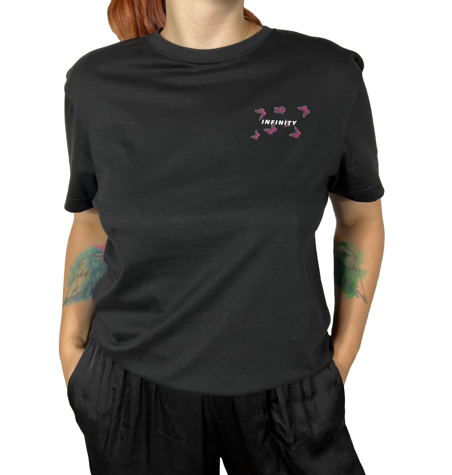 Tricou Fluturi Negru