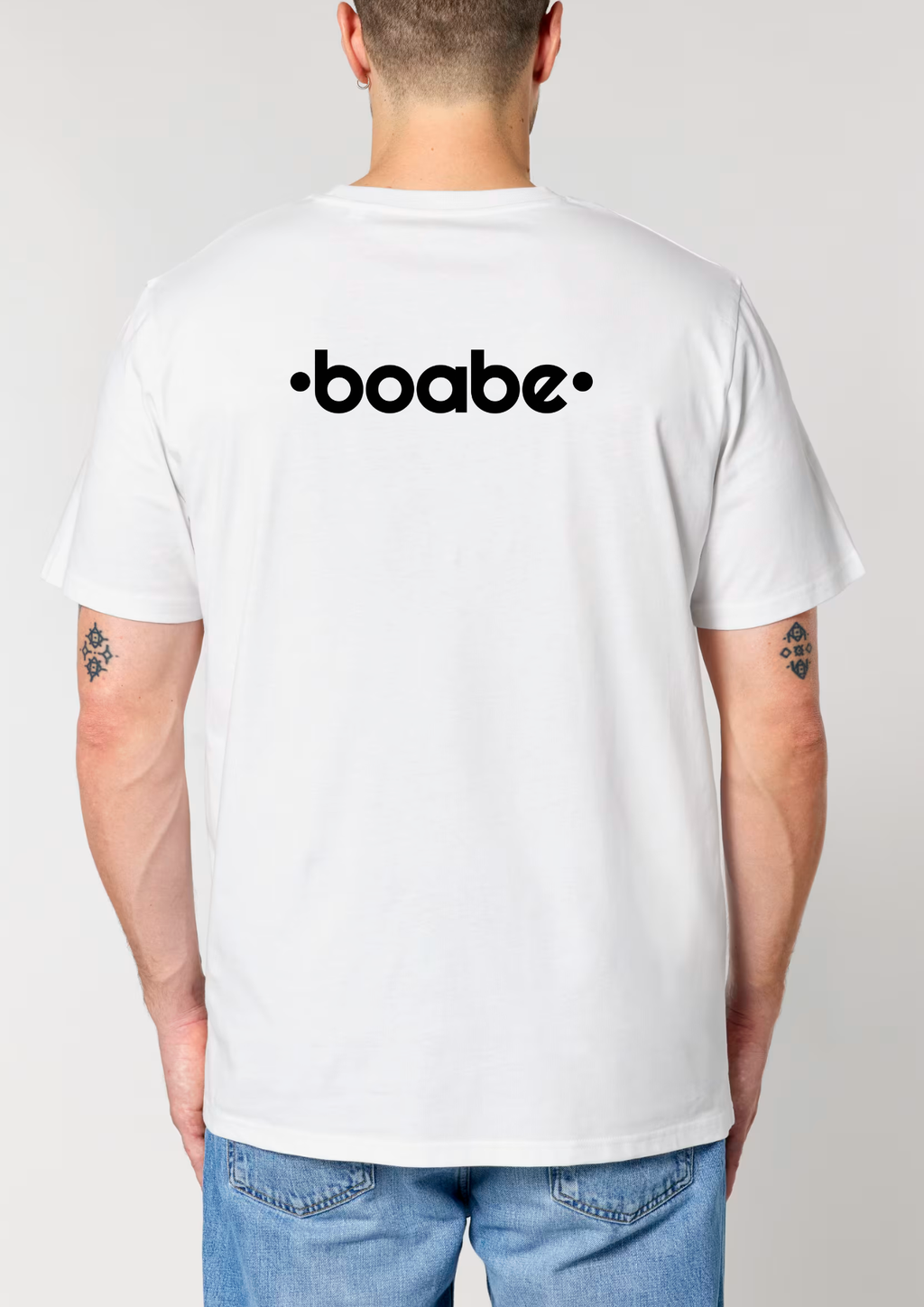 Tricou TwoStep Regular Fit "Boabe" Back Print