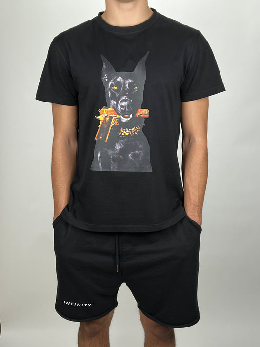 Tricou Doberman Negru