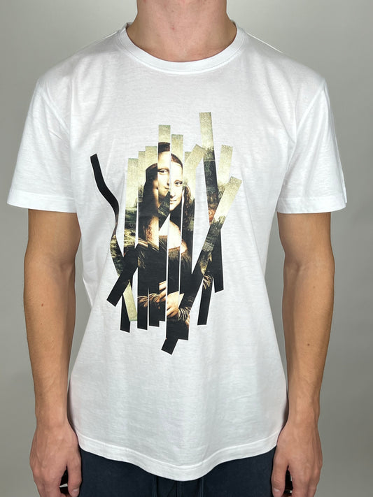 Tricou Mona Lisa Alb