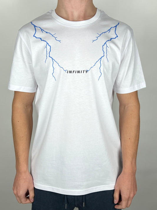 Tricou Lightning Alb