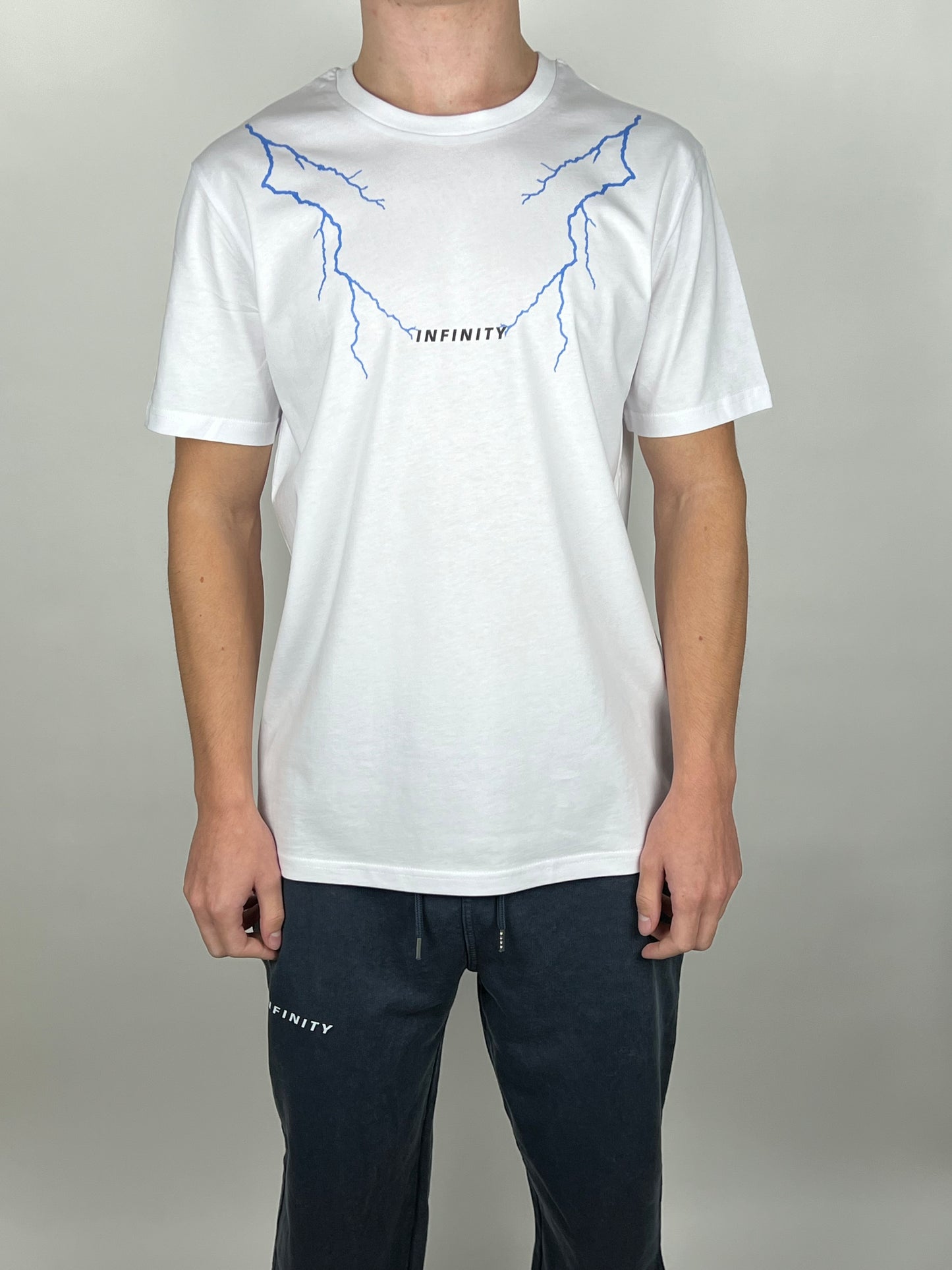 Tricou Lightning Alb