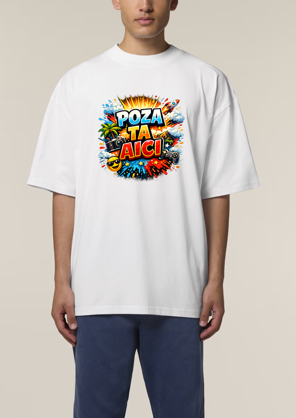 Tricou oversized personalizat