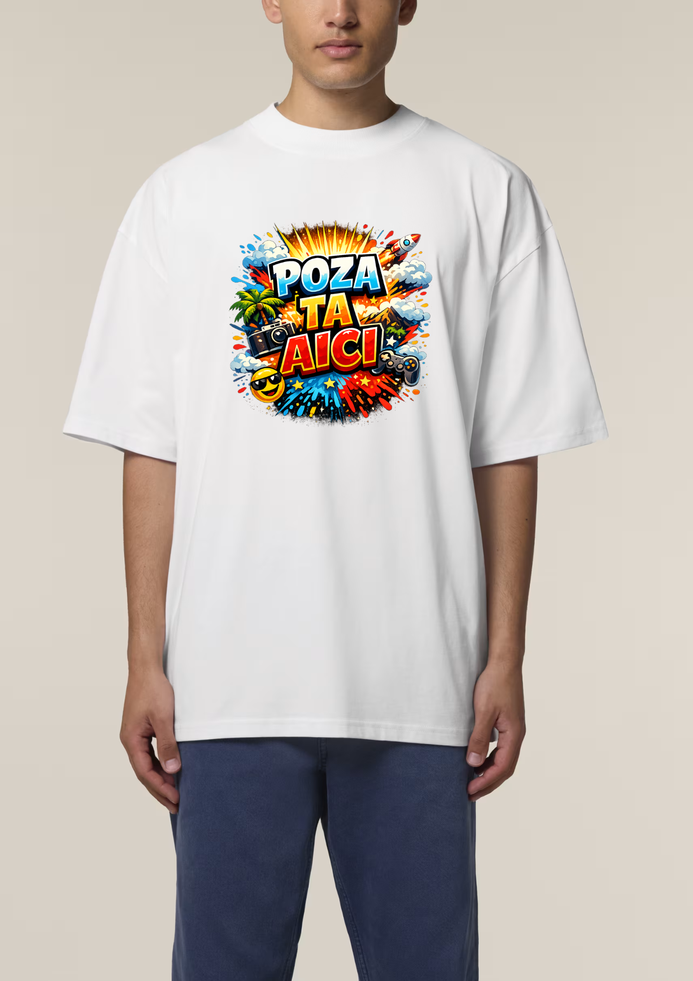Tricou oversized personalizat