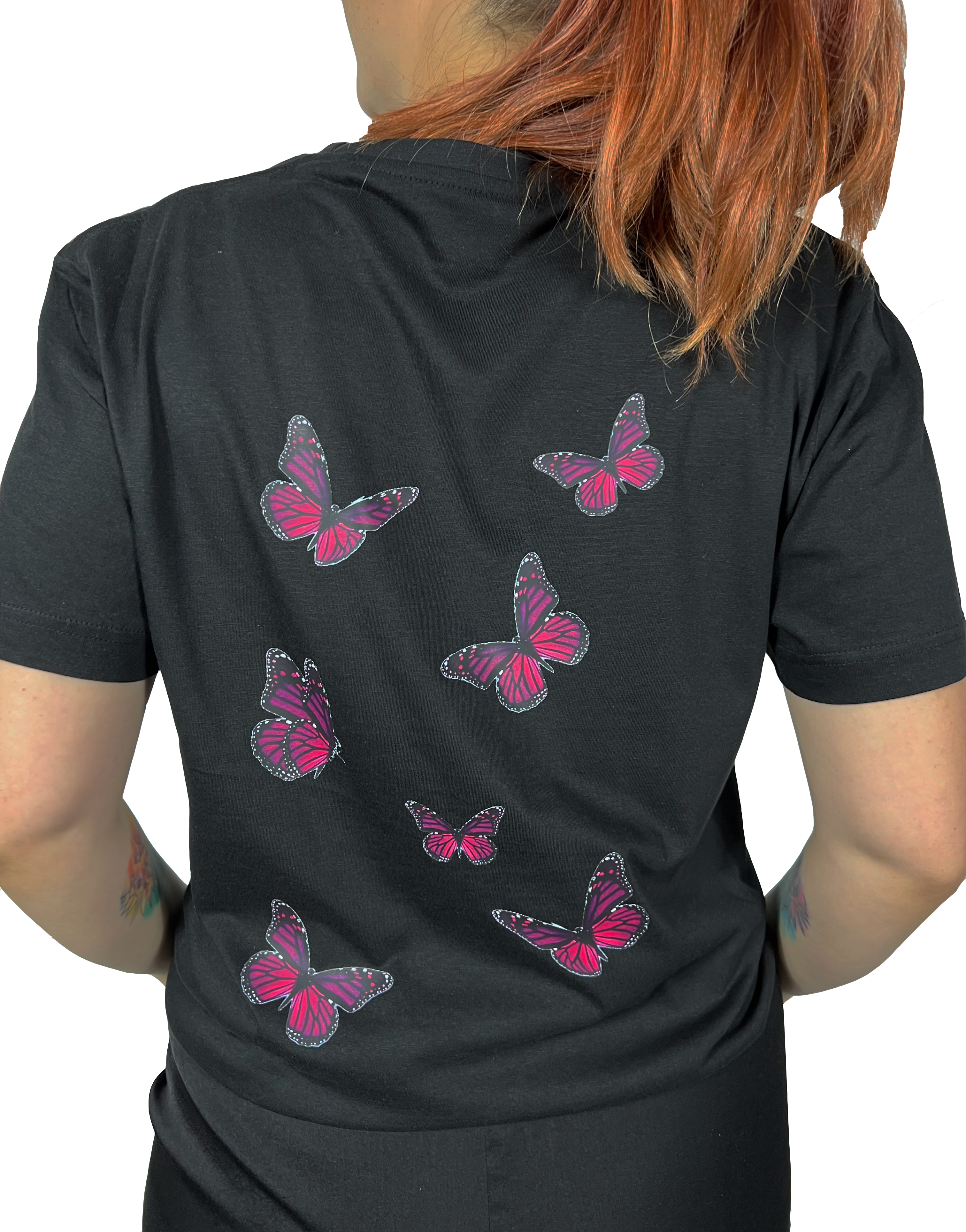 Tricou Fluturi Negru