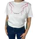 Tricou Lightning Alb