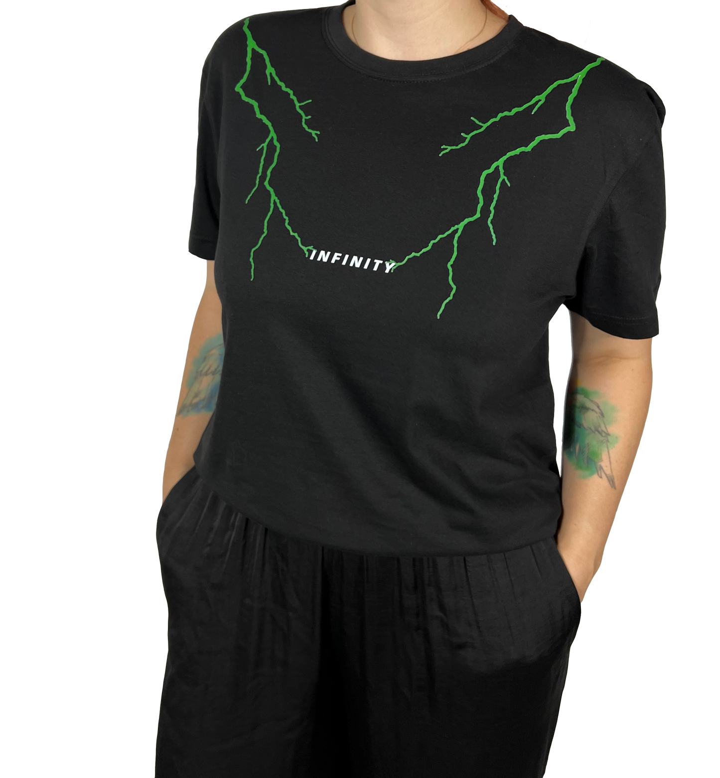 Tricou Lightning Negru