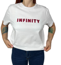 Tricou INFINITY Alb