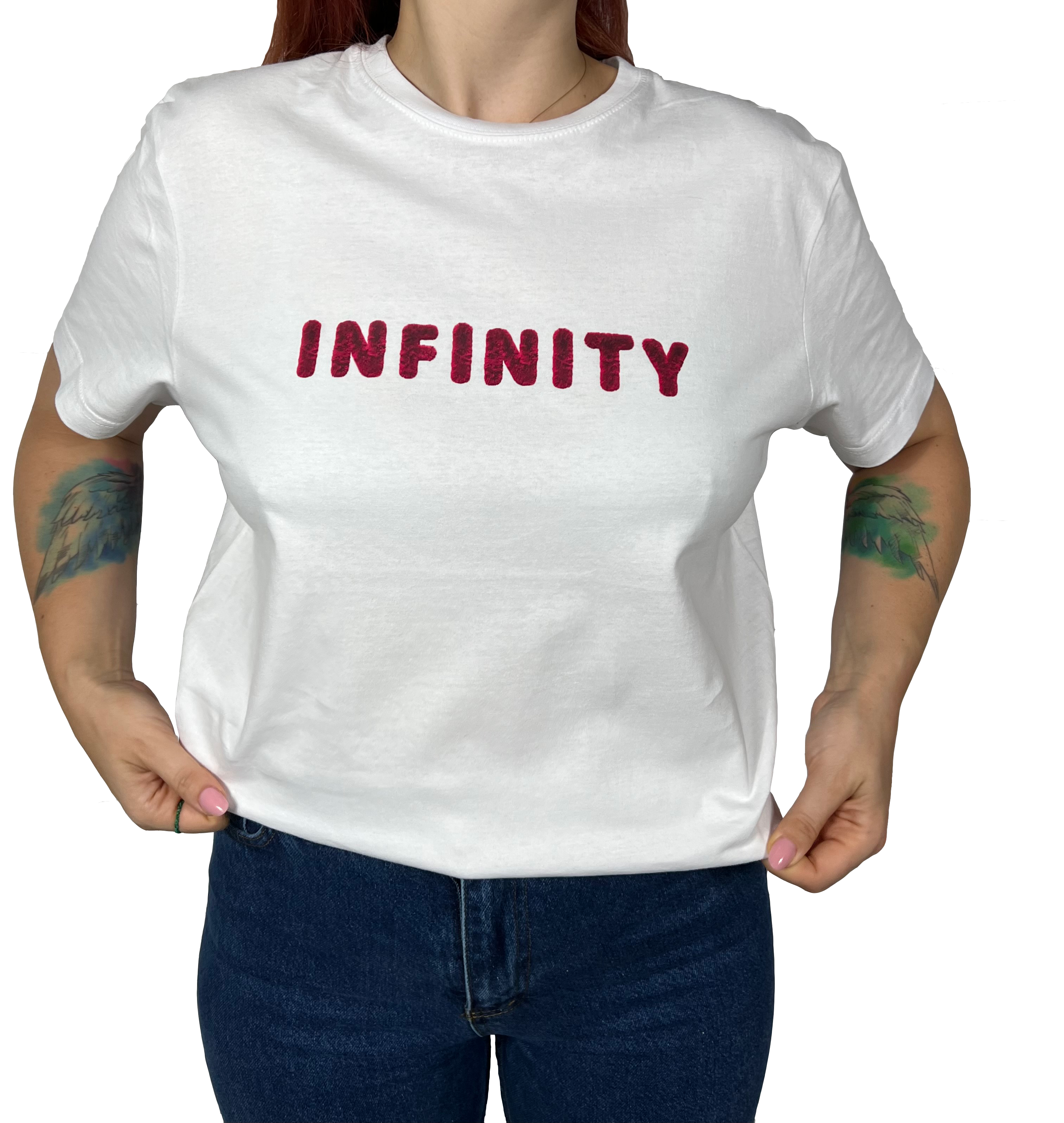 Tricou INFINITY Alb