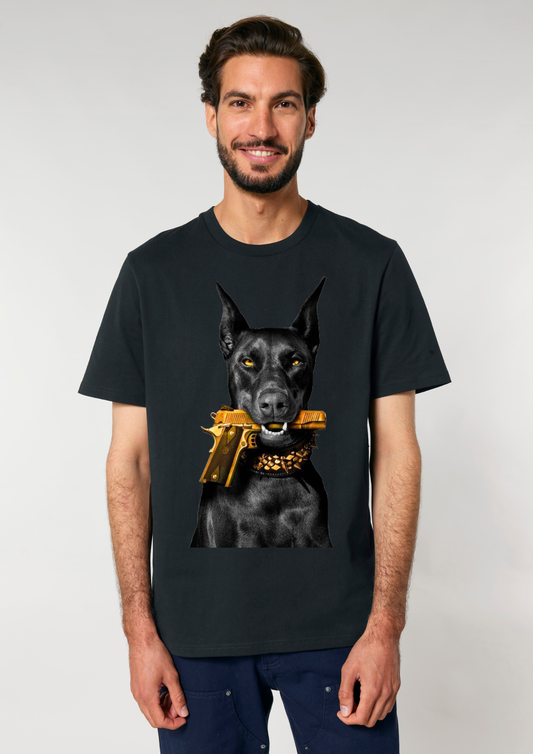Tricou Doberman Negru