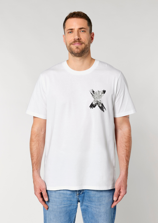 Tricou Trandafir Alb